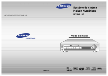 Samsung HTDL105RH/EDC Manuel utilisateur | Fixfr