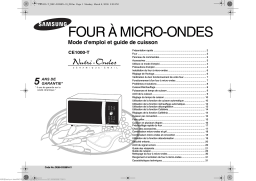 Samsung CE1000-TB Manuel utilisateur