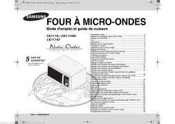 Samsung CE117AT-X/XEF Manuel utilisateur