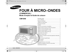 Samsung CM1049 Manuel utilisateur