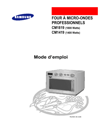 CM1819 | Samsung CM1419 Manuel utilisateur | Fixfr