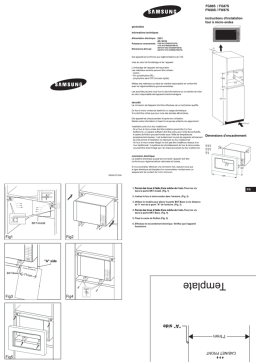 Samsung FW87SB Manuel utilisateur