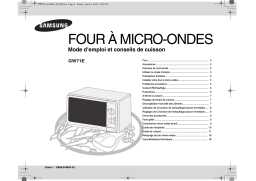 Samsung GW71E-B Manuel utilisateur