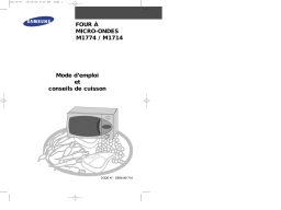 Samsung M1714 Manuel utilisateur