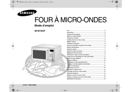 Samsung M187AST Manuel utilisateur