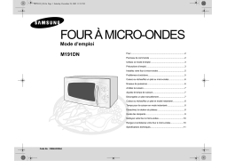 Samsung M191DN Manuel utilisateur