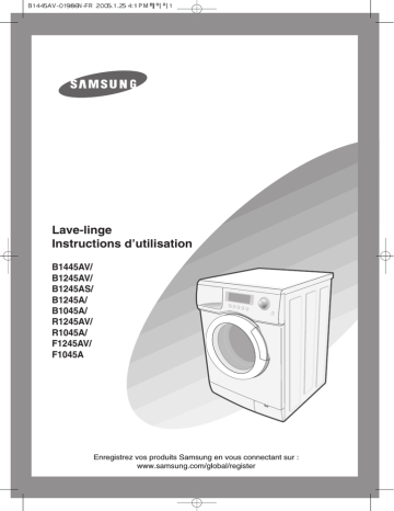 B1445AV | B1245AV | Samsung R1245AV Manuel utilisateur | Fixfr