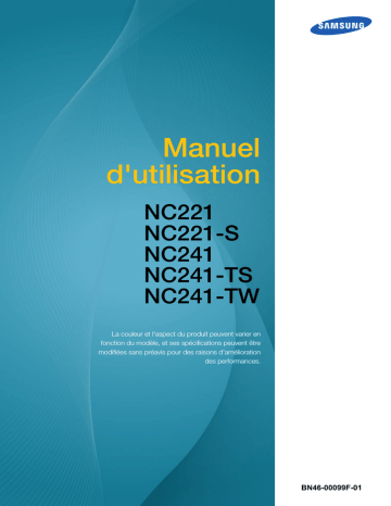 Samsung NC241 Manuel utilisateur | Fixfr