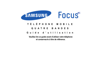 Samsung SGH-I917R Manuel utilisateur | Fixfr