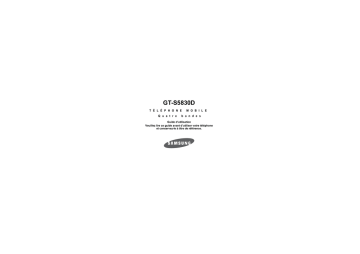 Samsung GT-S5830D Manuel utilisateur | Fixfr