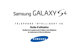 Samsung SGH-I337M Manuel utilisateur