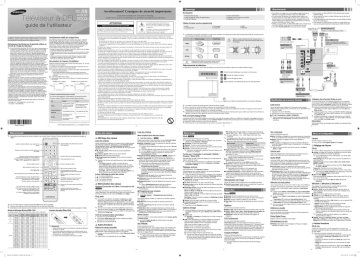 Samsung UN32J5003AF Manuel utilisateur | Fixfr