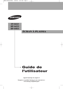 Samsung SP-S4223 Manuel utilisateur