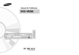 Samsung DVD-VR300 Manuel utilisateur