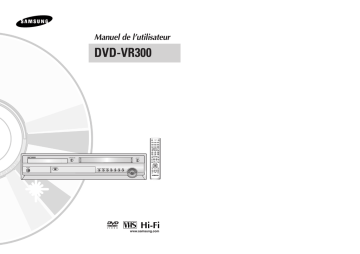 Samsung DVD-VR300 Manuel utilisateur | Fixfr