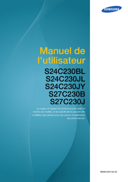 Samsung S27C230B Manuel utilisateur