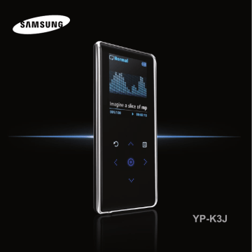 Samsung YP-K3JQG Manuel utilisateur | Fixfr