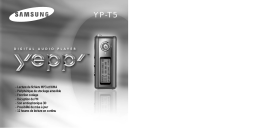 Samsung YP-T5V Manuel utilisateur