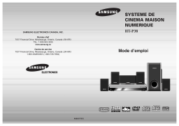 Samsung HT-P38 Manuel utilisateur