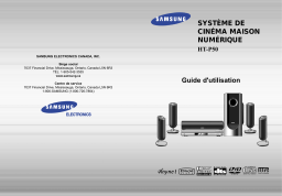 Samsung HT-P50 Manuel utilisateur