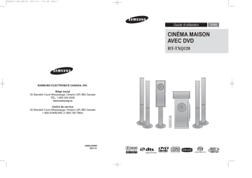 Samsung HT-TXQ120 Manuel utilisateur | Fixfr