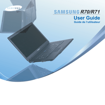 Samsung NP-R70 Manuel utilisateur | Fixfr