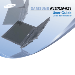 Samsung NP-R20 Manuel utilisateur