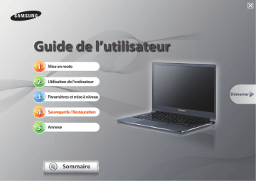 NP900X4C | NP900X4D | NP900X4B | NP900X3F | NP900X3C | Samsung NP900X3E Manuel utilisateur | Fixfr