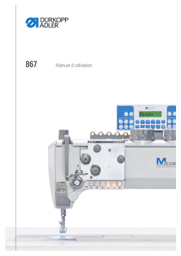 Duerkopp Adler 867 Operating instrustions