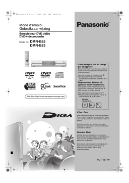 Panasonic DMRE53 Operating instrustions