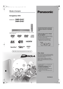 Panasonic DMREH67 Operating instrustions