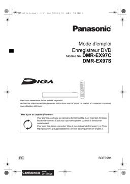 Panasonic DMREX97SEG Operating instrustions