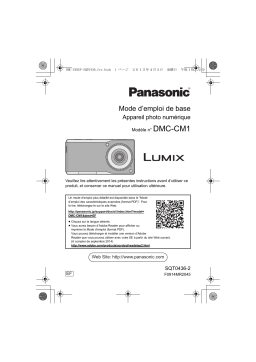 Panasonic DMCCM1EF Operating instrustions