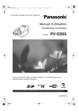 Panasonic PVGS65 Operating instrustions