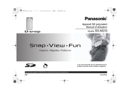 Panasonic SVAS10PP Operating instrustions