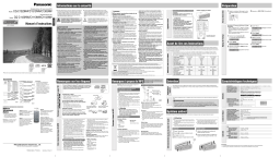 Panasonic CQC1123NW Operating instrustions