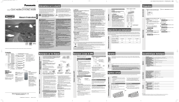 Panasonic CQC1425N Operating instrustions