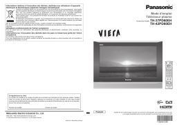 Panasonic TH42PD60EH Operating instrustions