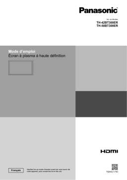 Panasonic TH42BT300ER Operating instrustions