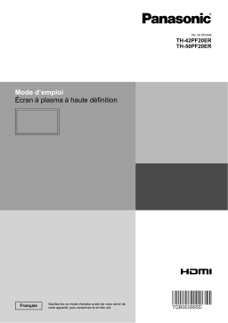 Panasonic TH50PF20ER Operating instrustions
