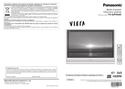 Panasonic TH42PX64E Operating instrustions