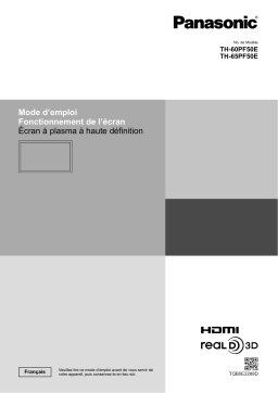 Panasonic TH60PF50E Operating instrustions