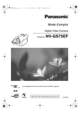 Panasonic NVGS75EF Operating instrustions