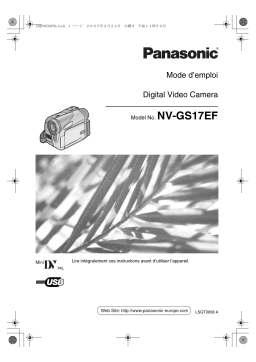 Panasonic NVGS17EF Operating instrustions