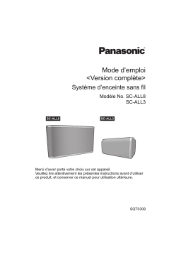 Panasonic SCALL8EG Operating instrustions