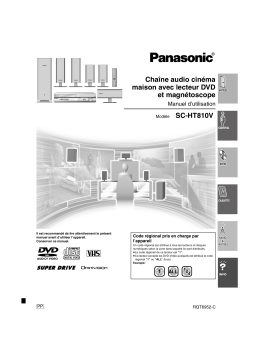 Panasonic SCHT810VPC Operating instrustions