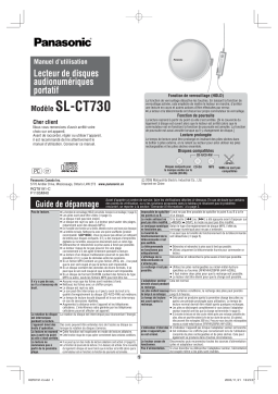 Panasonic SLCT730 Operating instrustions