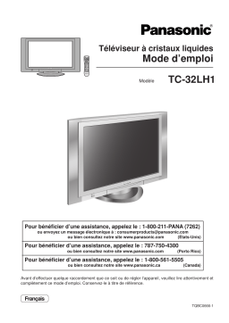 Panasonic TC32LH1 Operating instrustions