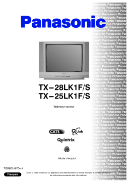 Panasonic TX25LK1FS Operating instrustions