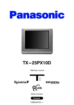 Panasonic TX25PX10D Operating instrustions